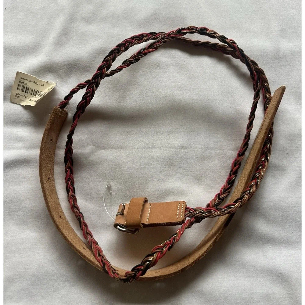 ARCHIVAL BLESS N°42 Braid Belt NWT Rare Plädoyer der Jetztzeit Lemaire Style S/0